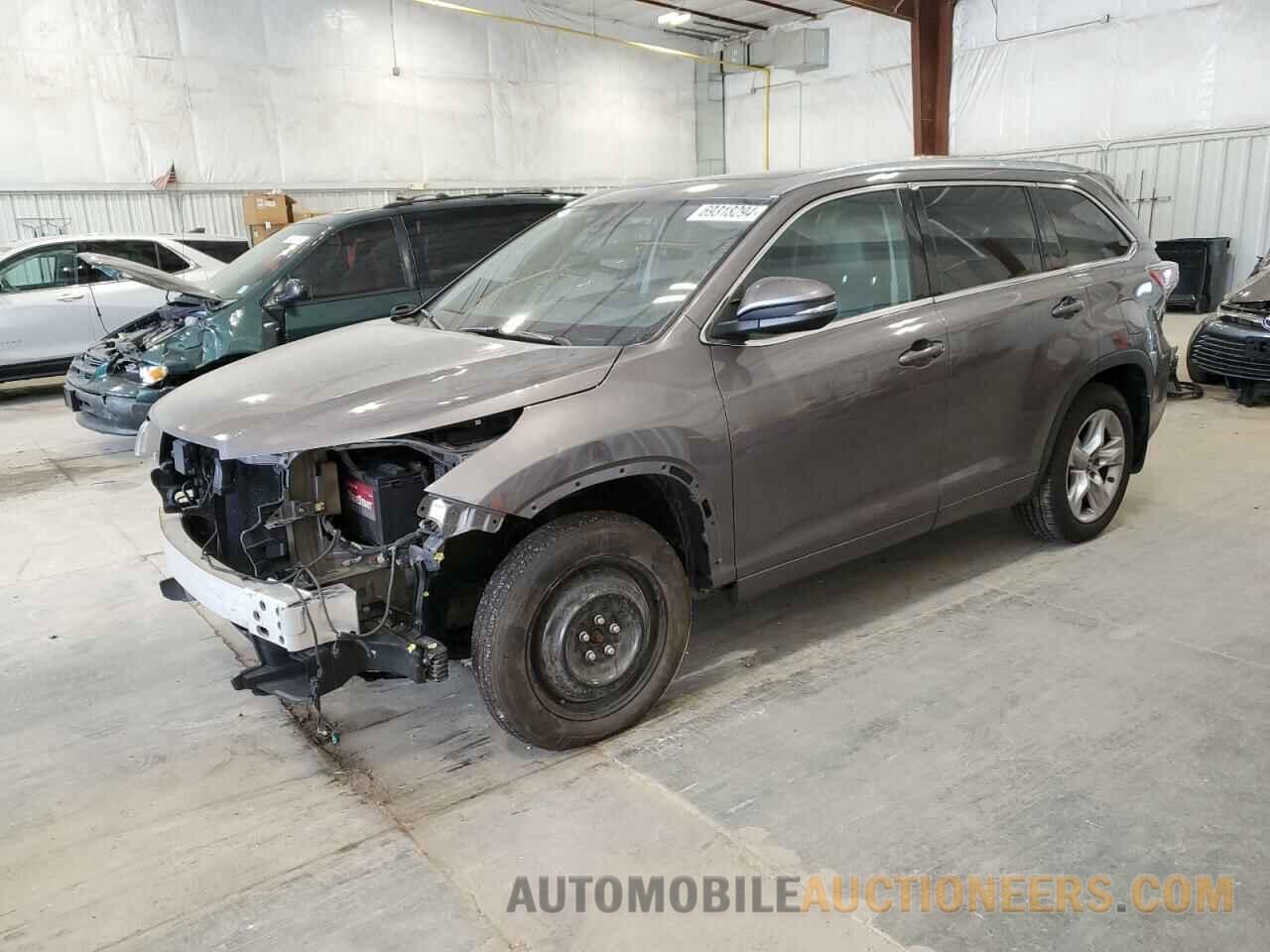 5TDDKRFH9GS294888 TOYOTA HIGHLANDER 2016