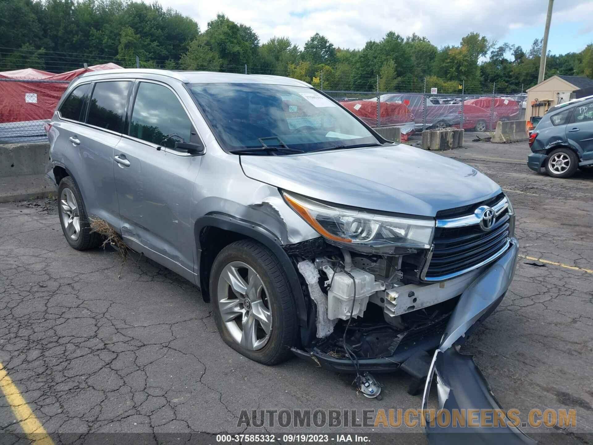 5TDDKRFH9GS306473 TOYOTA HIGHLANDER 2016