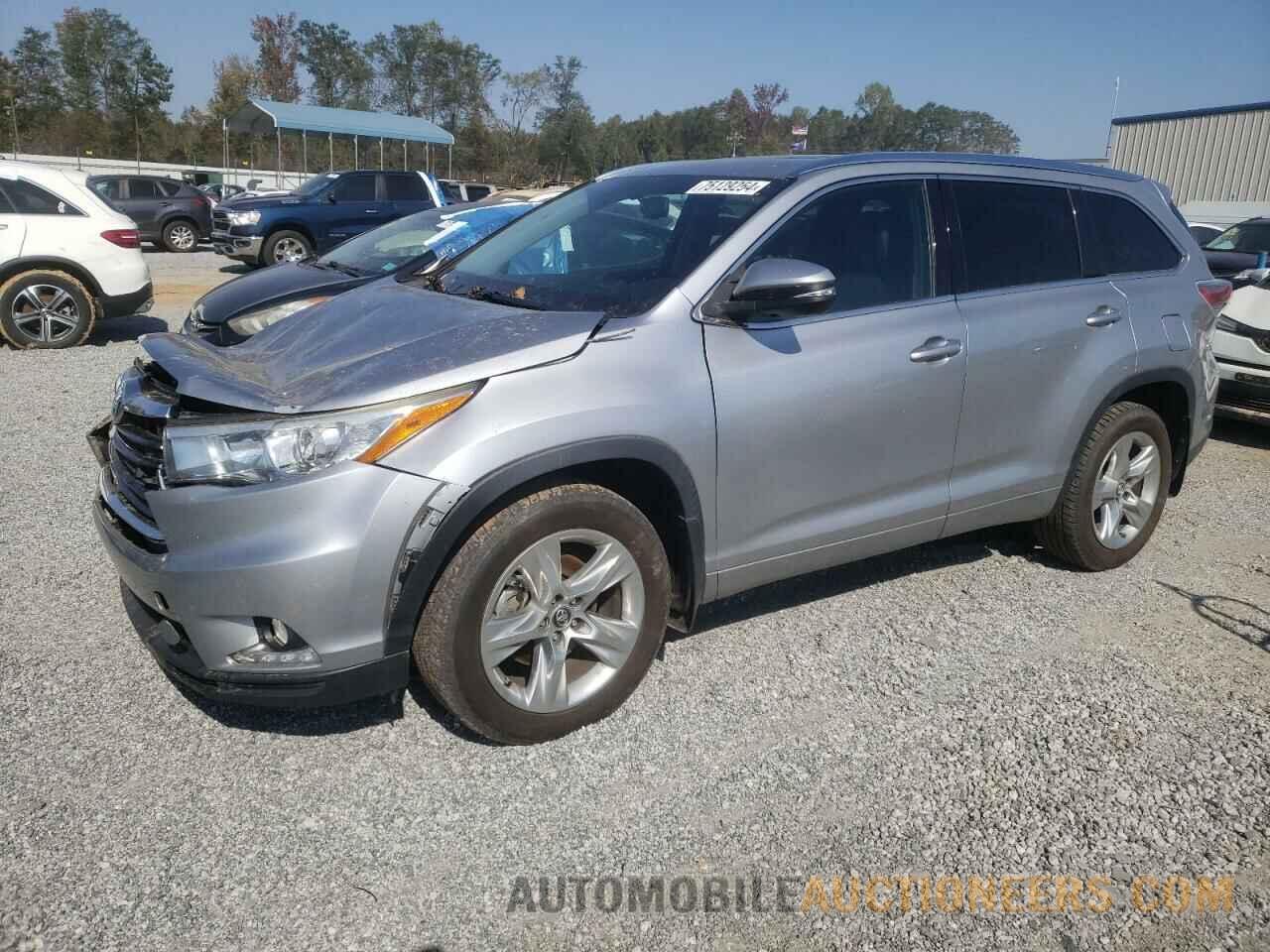 5TDDKRFH9GS316582 TOYOTA HIGHLANDER 2016