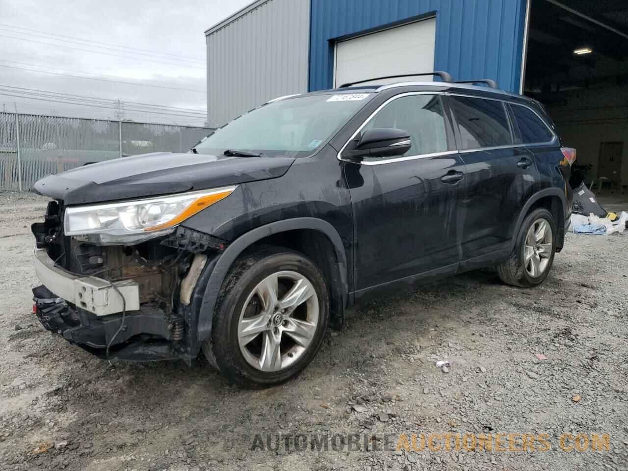 5TDDKRFH9GS317943 TOYOTA HIGHLANDER 2016