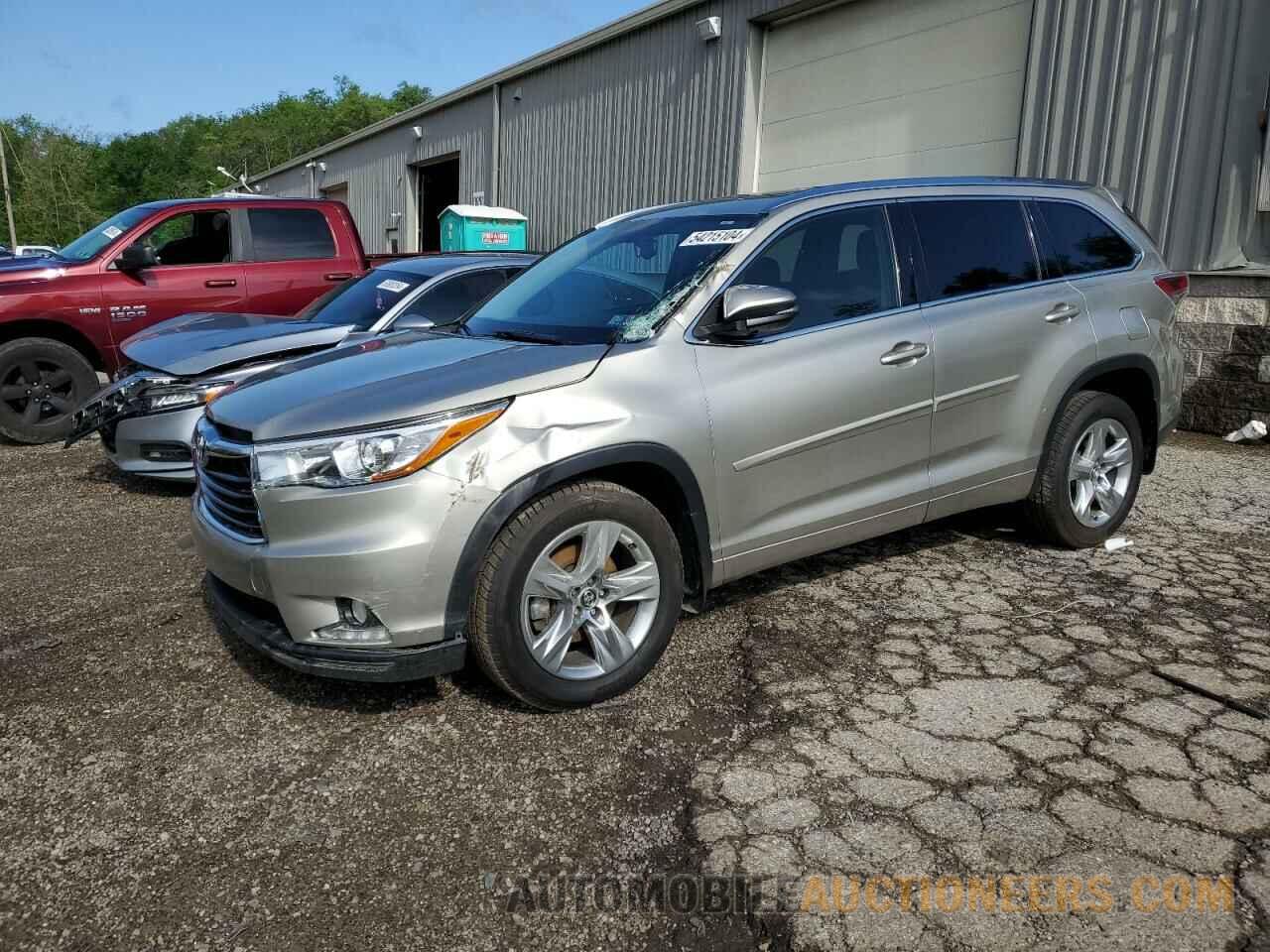 5TDDKRFH9GS318137 TOYOTA HIGHLANDER 2016