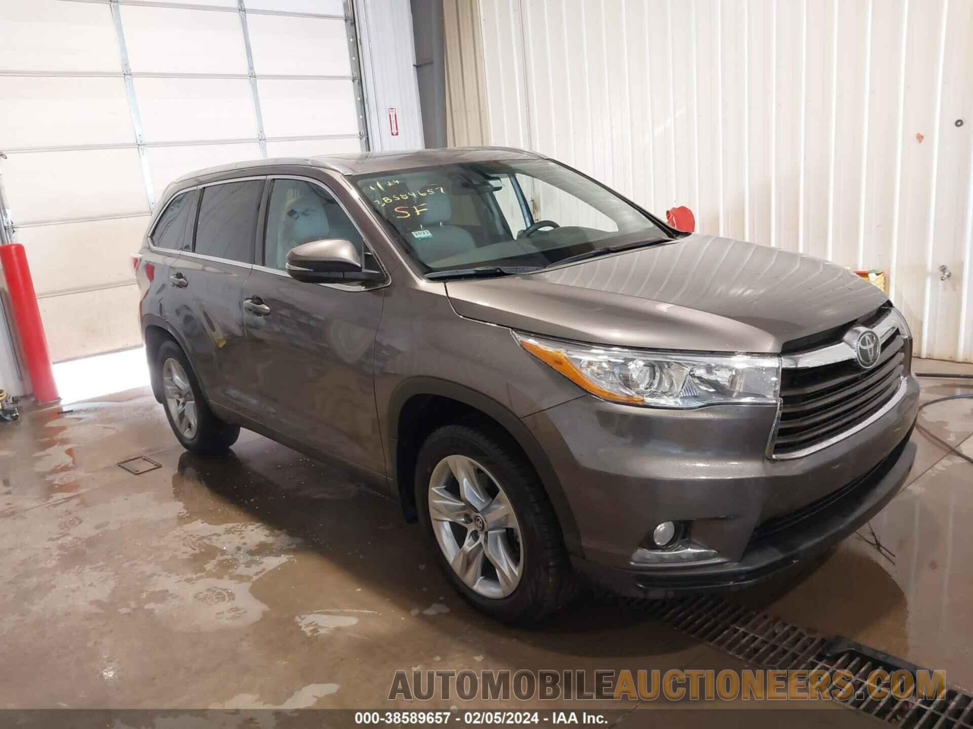 5TDDKRFH9GS319692 TOYOTA HIGHLANDER 2016