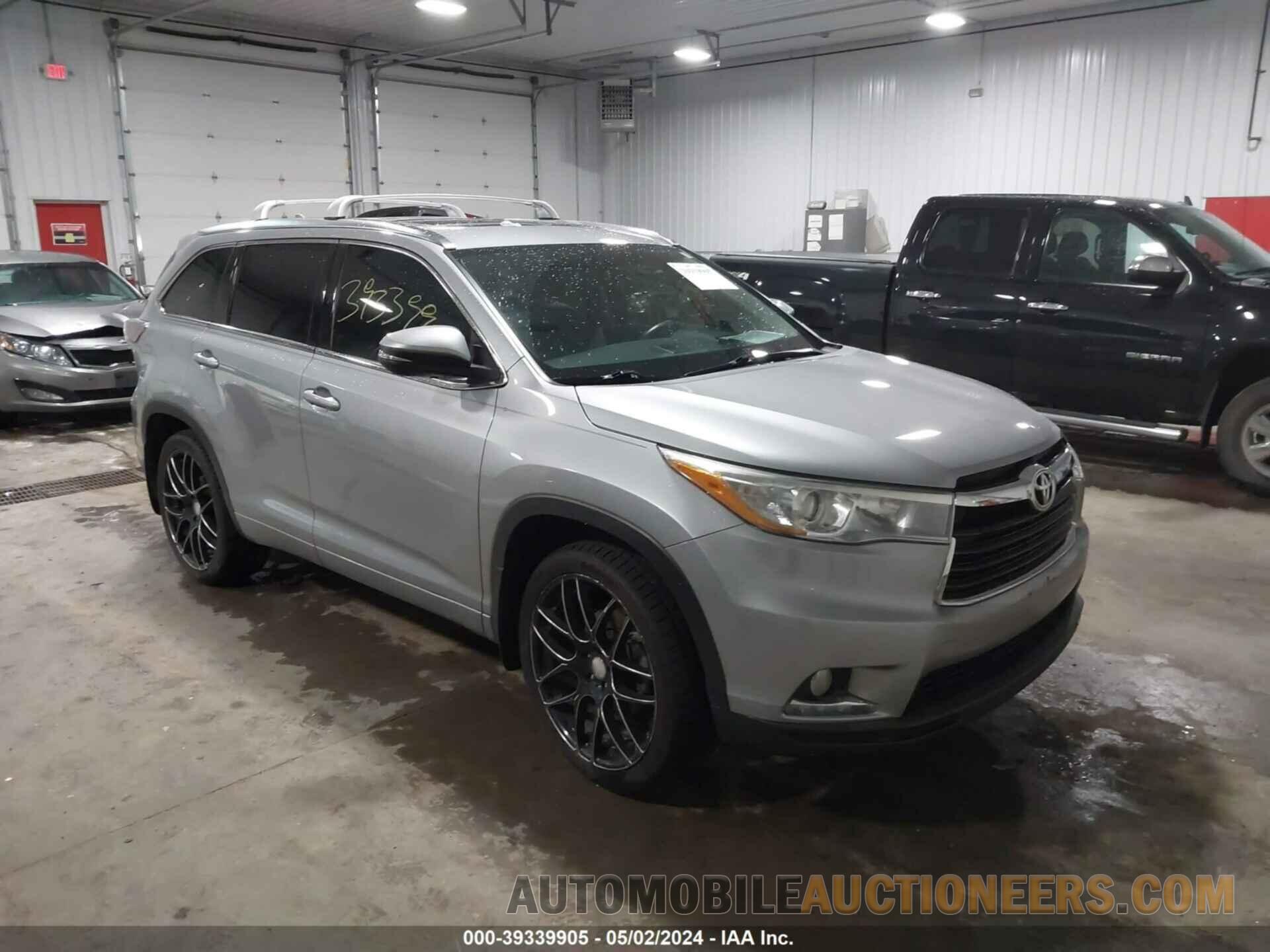 5TDDKRFH9GS352465 TOYOTA HIGHLANDER 2016