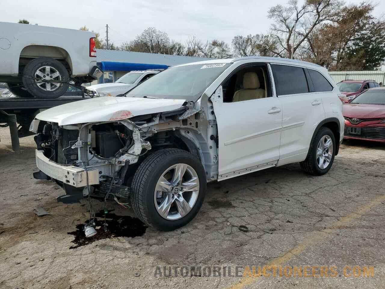 5TDDKRFH9GS352708 TOYOTA HIGHLANDER 2016