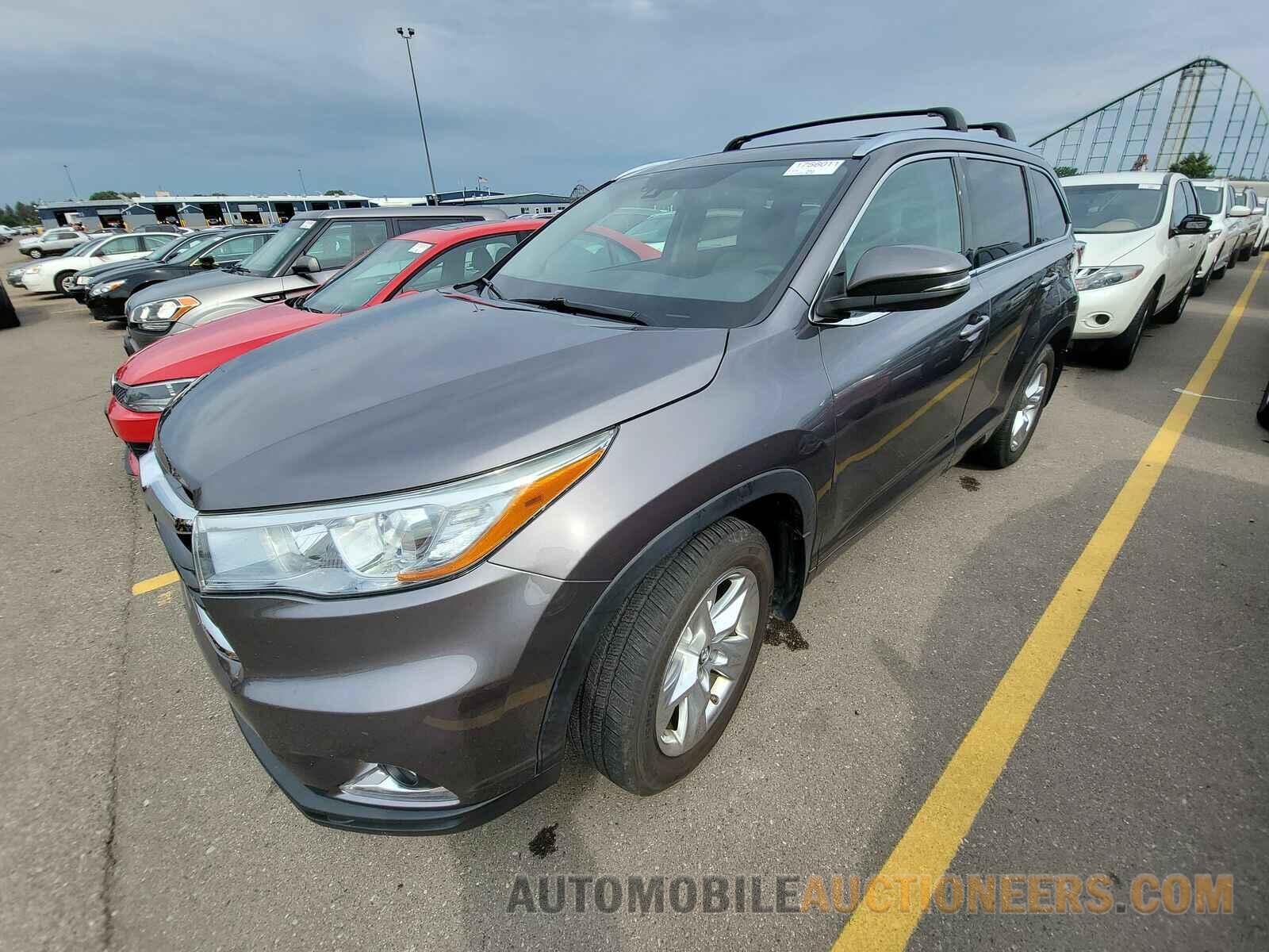 5TDDKRFH9GS354684 Toyota Highlander 2016