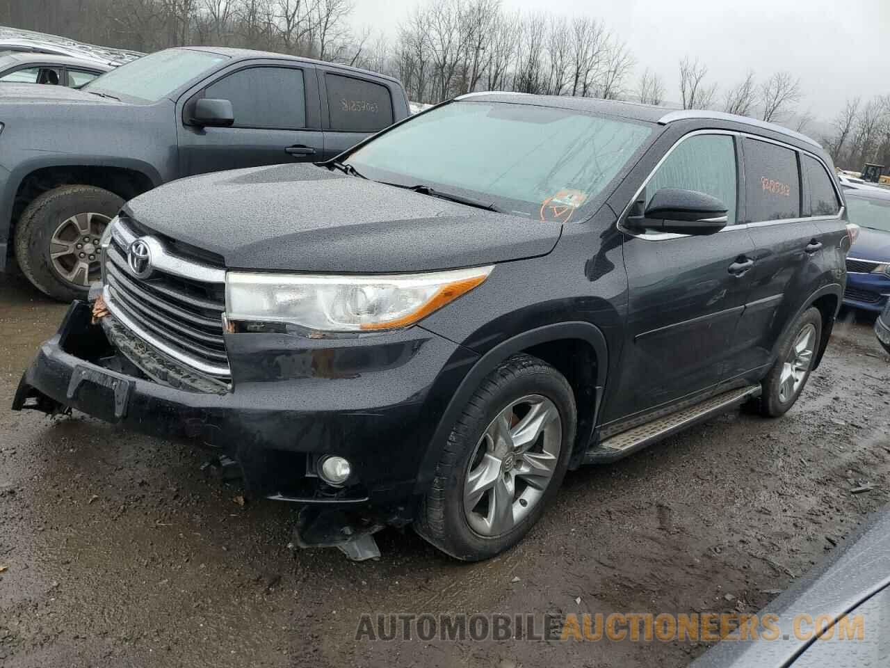 5TDDKRFHXFS074447 TOYOTA HIGHLANDER 2015