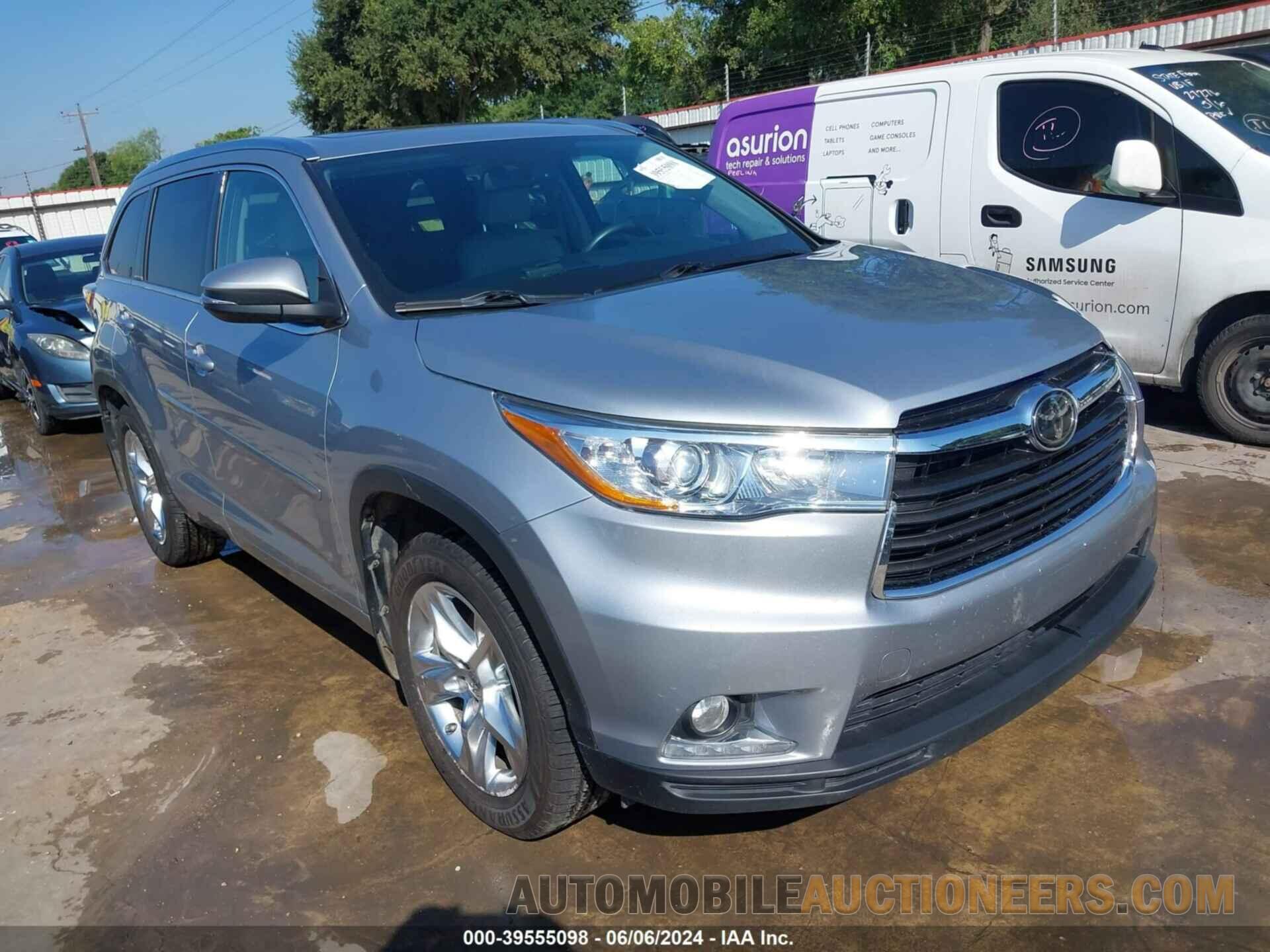 5TDDKRFHXFS079678 TOYOTA HIGHLANDER 2015