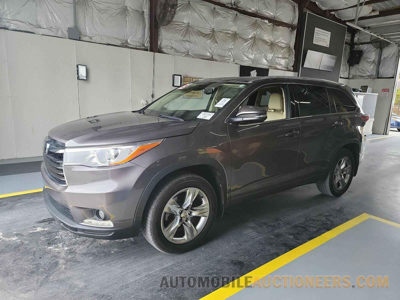 5TDDKRFHXFS082287 Toyota Highlander 2015