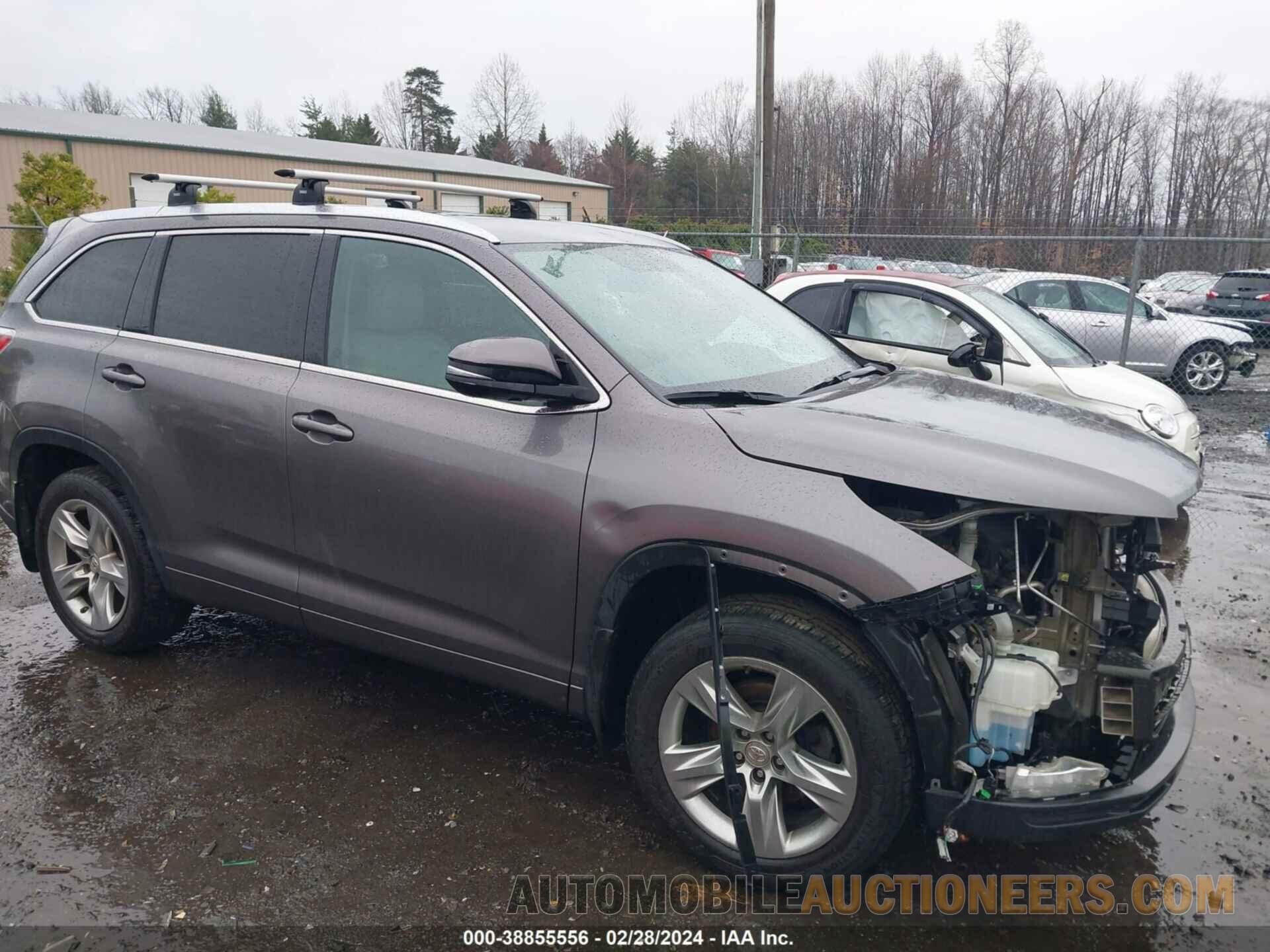 5TDDKRFHXFS088283 TOYOTA HIGHLANDER 2015