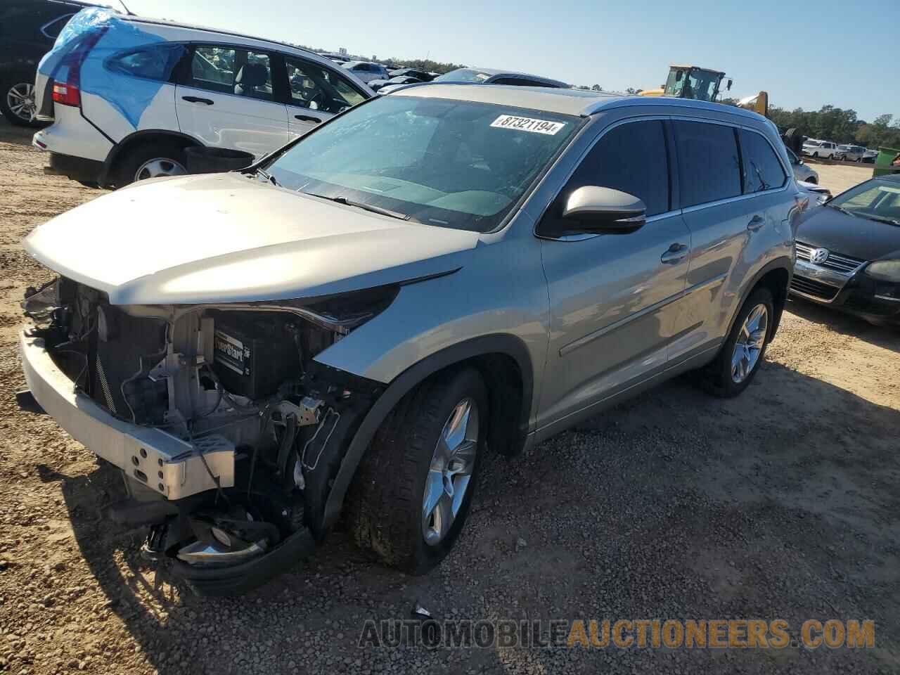 5TDDKRFHXFS102442 TOYOTA HIGHLANDER 2015