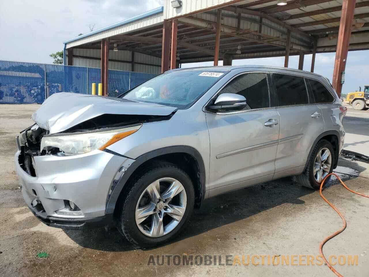 5TDDKRFHXFS114929 TOYOTA HIGHLANDER 2015