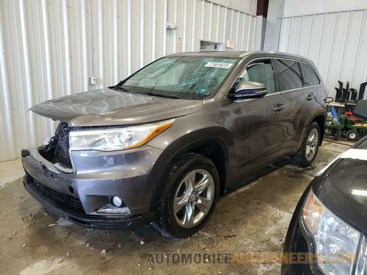 5TDDKRFHXFS119130 TOYOTA HIGHLANDER 2015