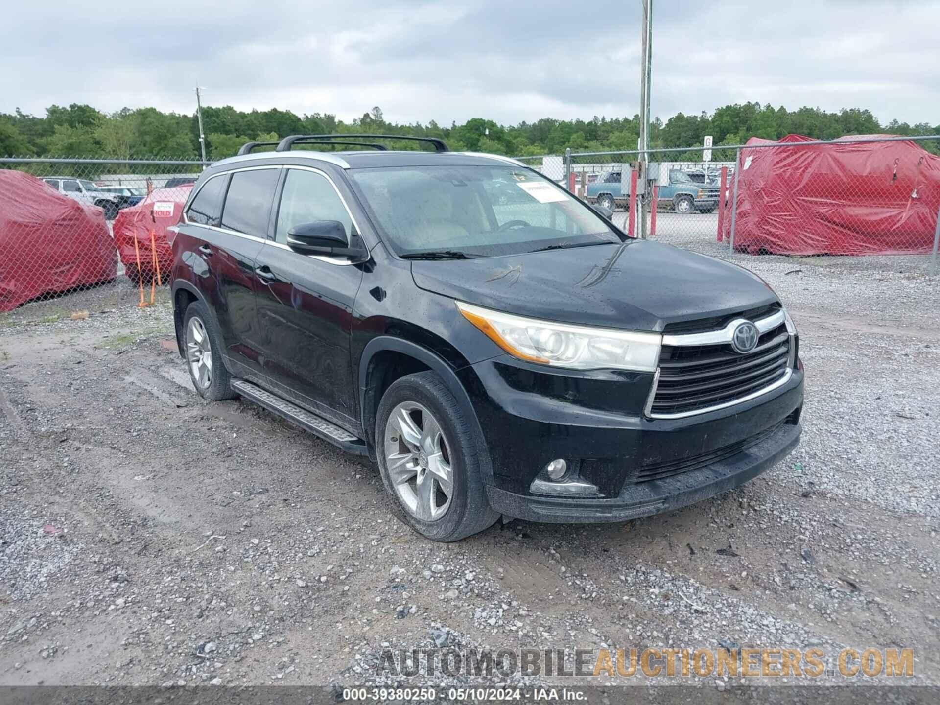 5TDDKRFHXFS144674 TOYOTA HIGHLANDER 2015