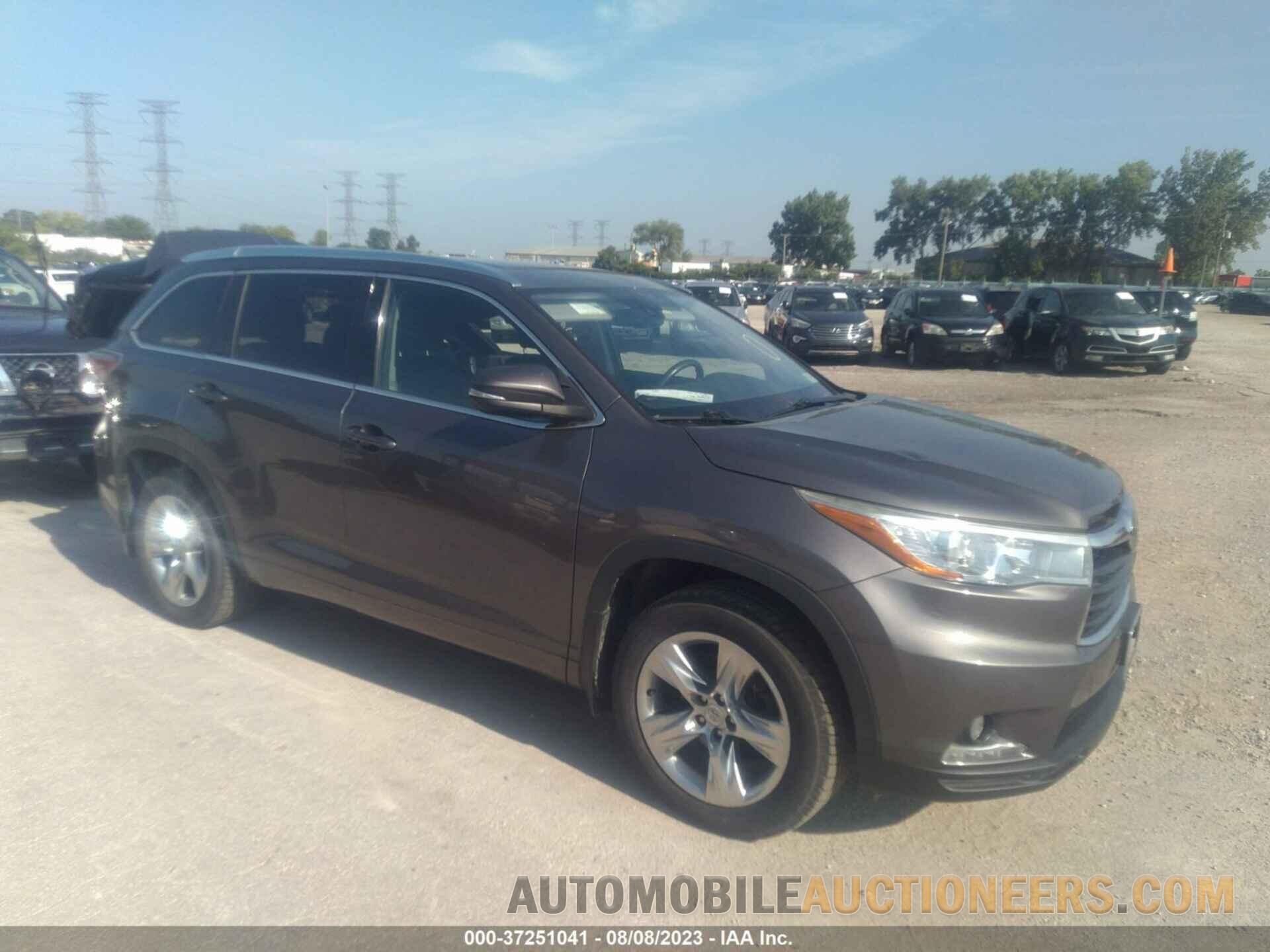 5TDDKRFHXFS148790 TOYOTA HIGHLANDER 2015