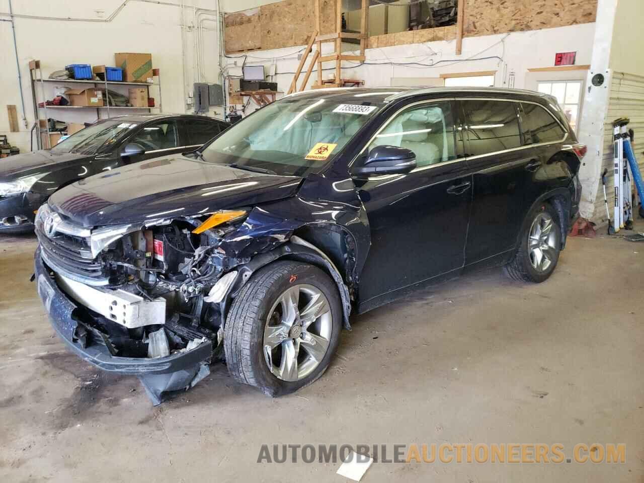 5TDDKRFHXFS157053 TOYOTA HIGHLANDER 2015