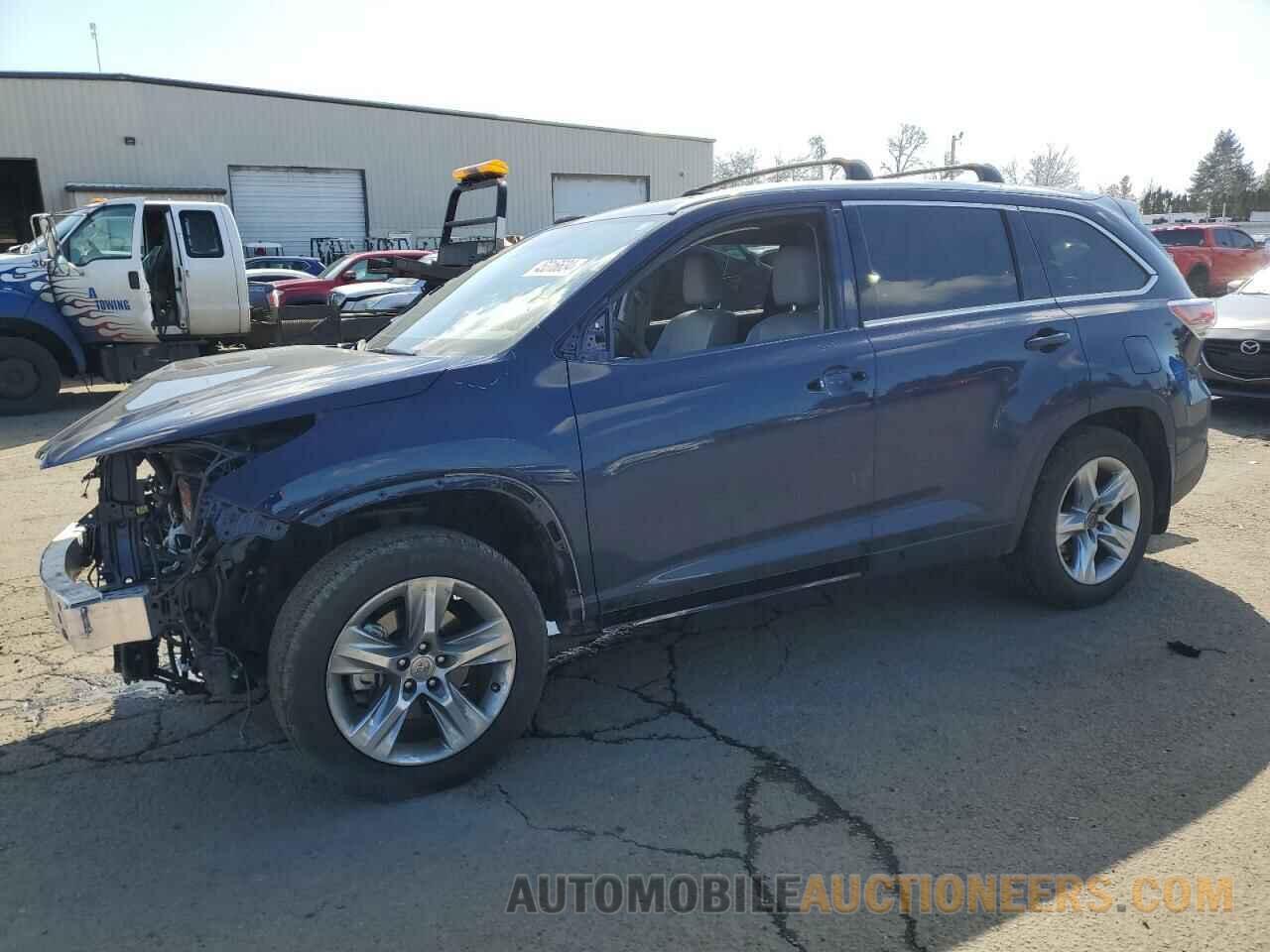 5TDDKRFHXFS160972 TOYOTA HIGHLANDER 2015