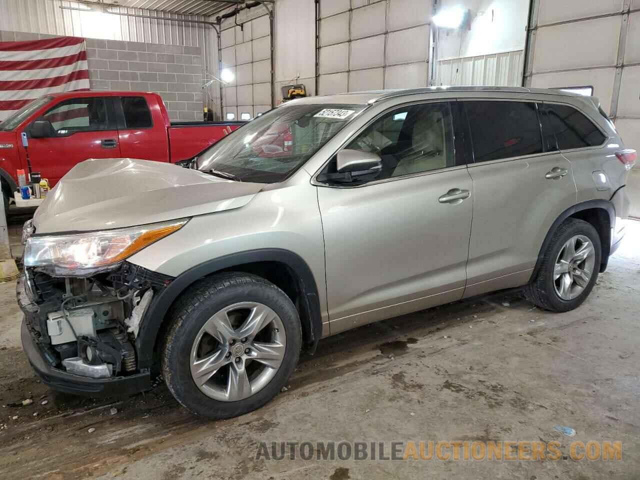 5TDDKRFHXFS168053 TOYOTA HIGHLANDER 2015