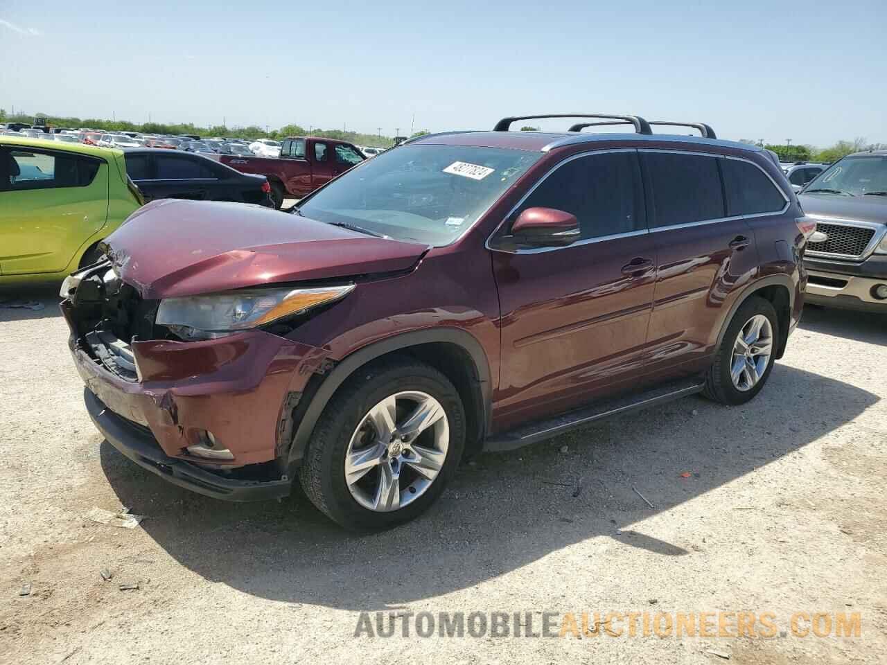 5TDDKRFHXFS172944 TOYOTA HIGHLANDER 2015