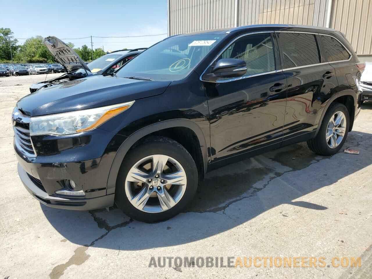 5TDDKRFHXFS176170 TOYOTA HIGHLANDER 2015