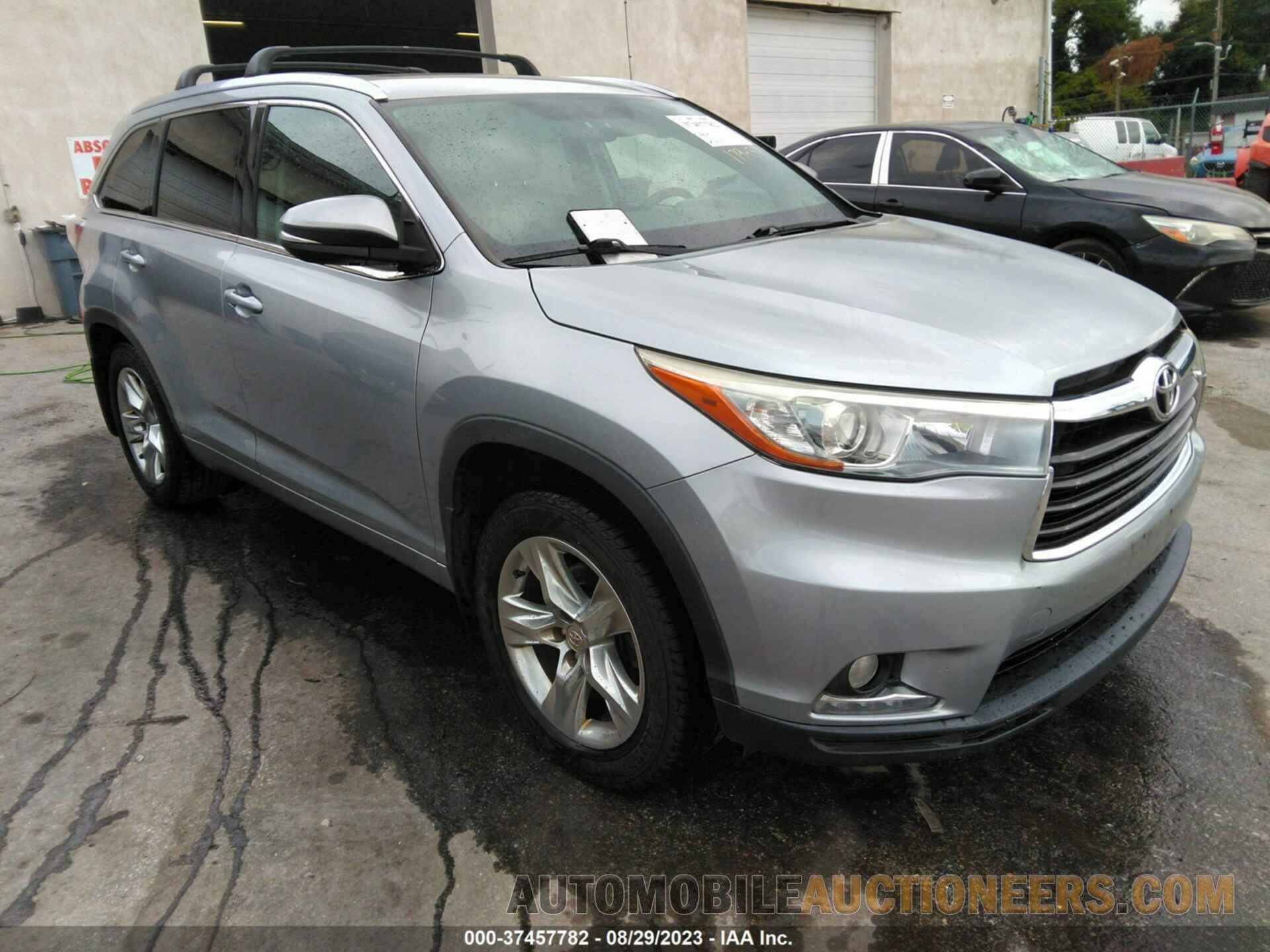 5TDDKRFHXFS179439 TOYOTA HIGHLANDER 2015