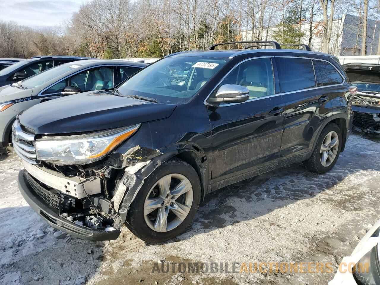 5TDDKRFHXFS201388 TOYOTA HIGHLANDER 2015