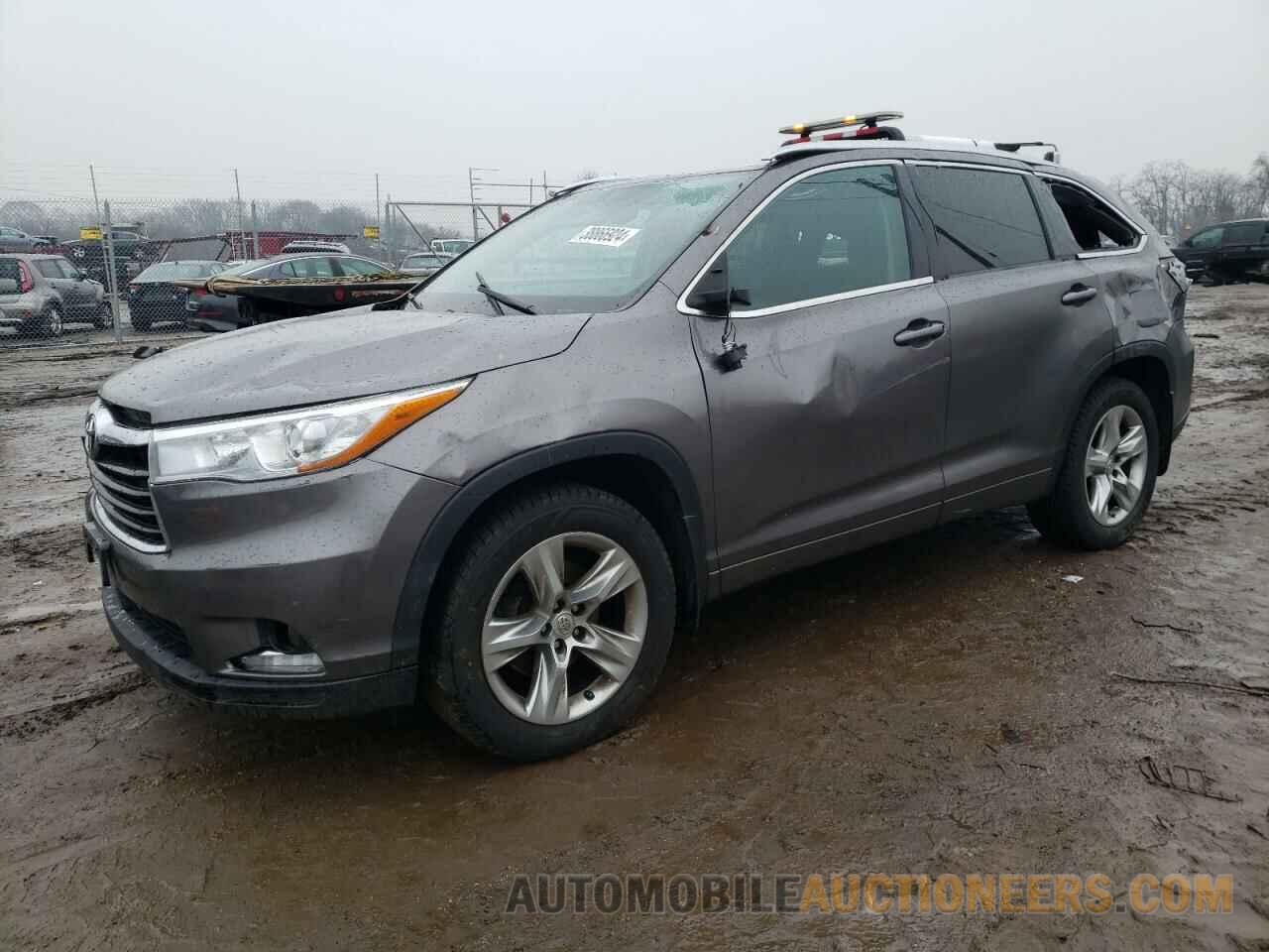 5TDDKRFHXFS206946 TOYOTA HIGHLANDER 2015