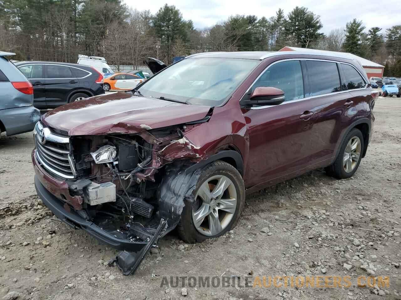 5TDDKRFHXFS207904 TOYOTA HIGHLANDER 2015