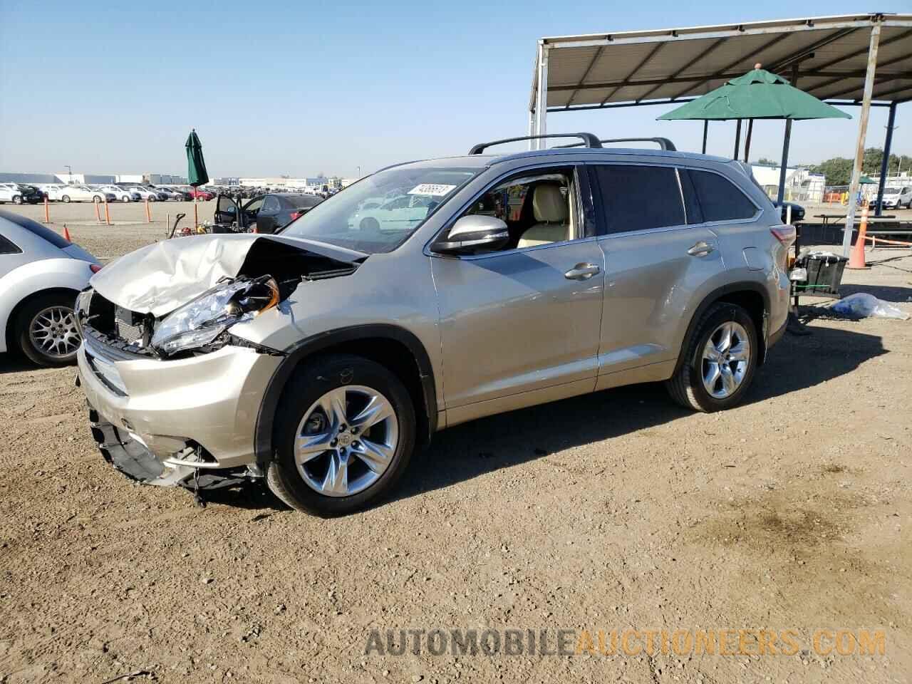 5TDDKRFHXFS214299 TOYOTA HIGHLANDER 2015