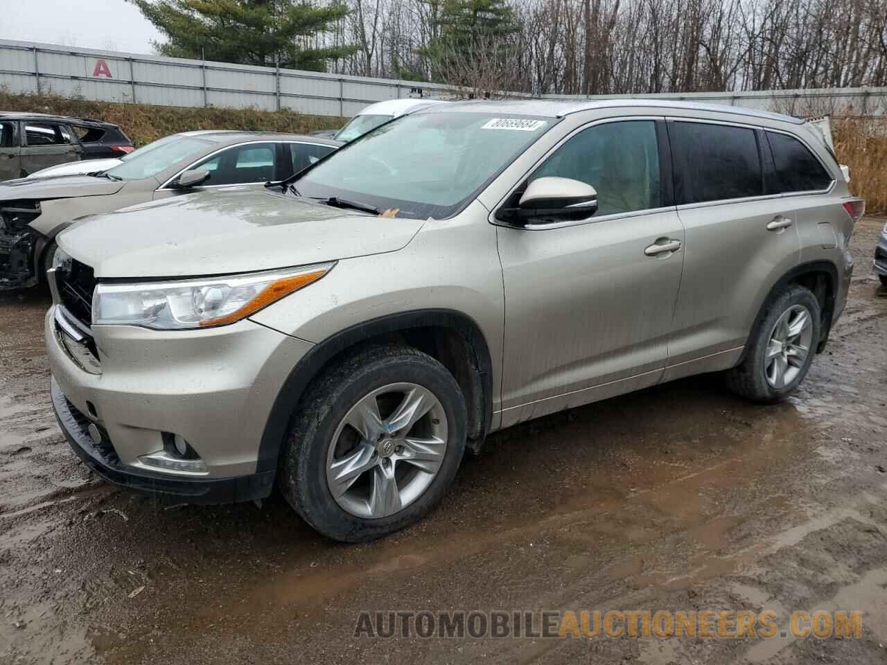 5TDDKRFHXFS223830 TOYOTA HIGHLANDER 2015