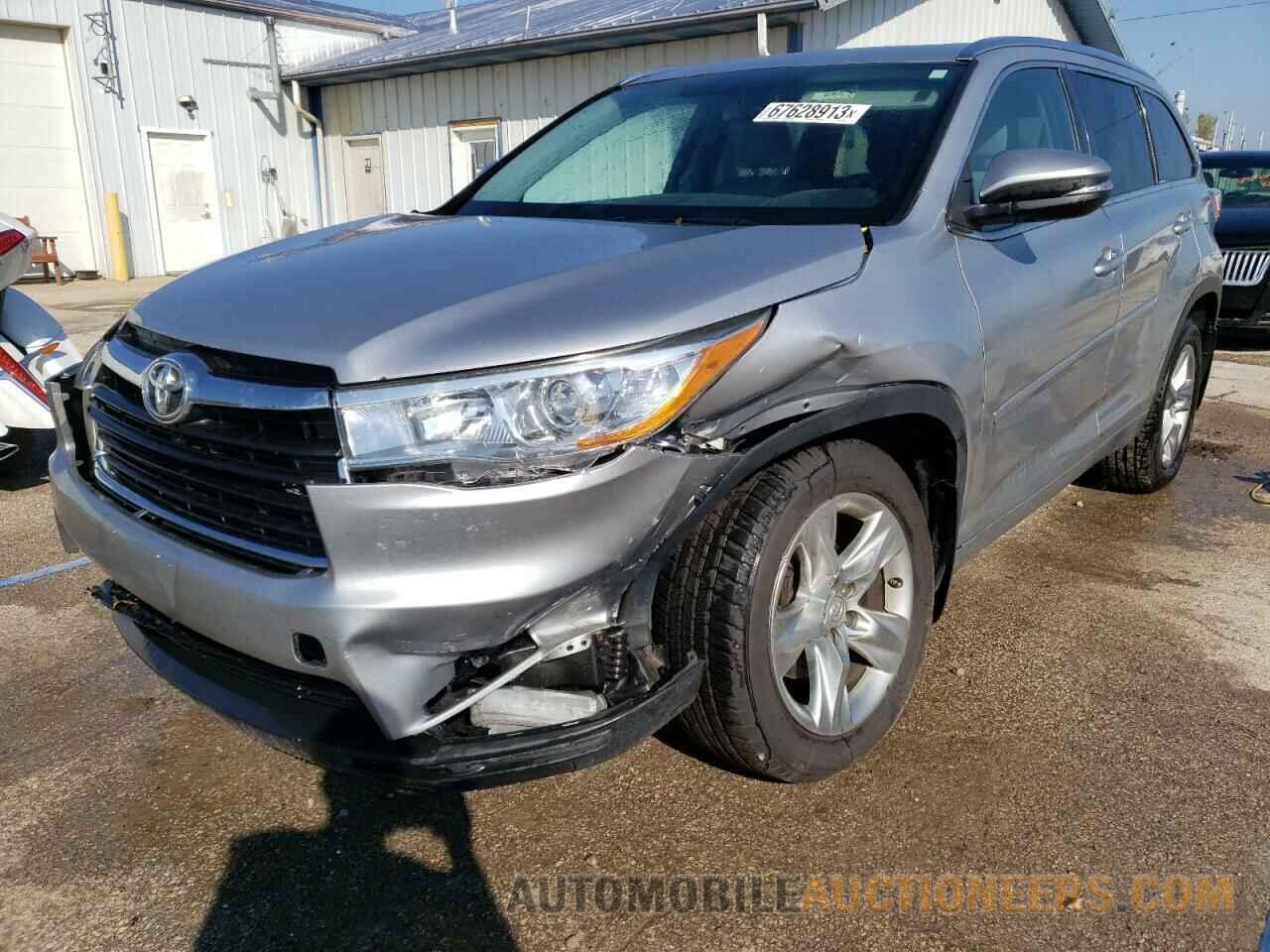 5TDDKRFHXFS224055 TOYOTA HIGHLANDER 2015