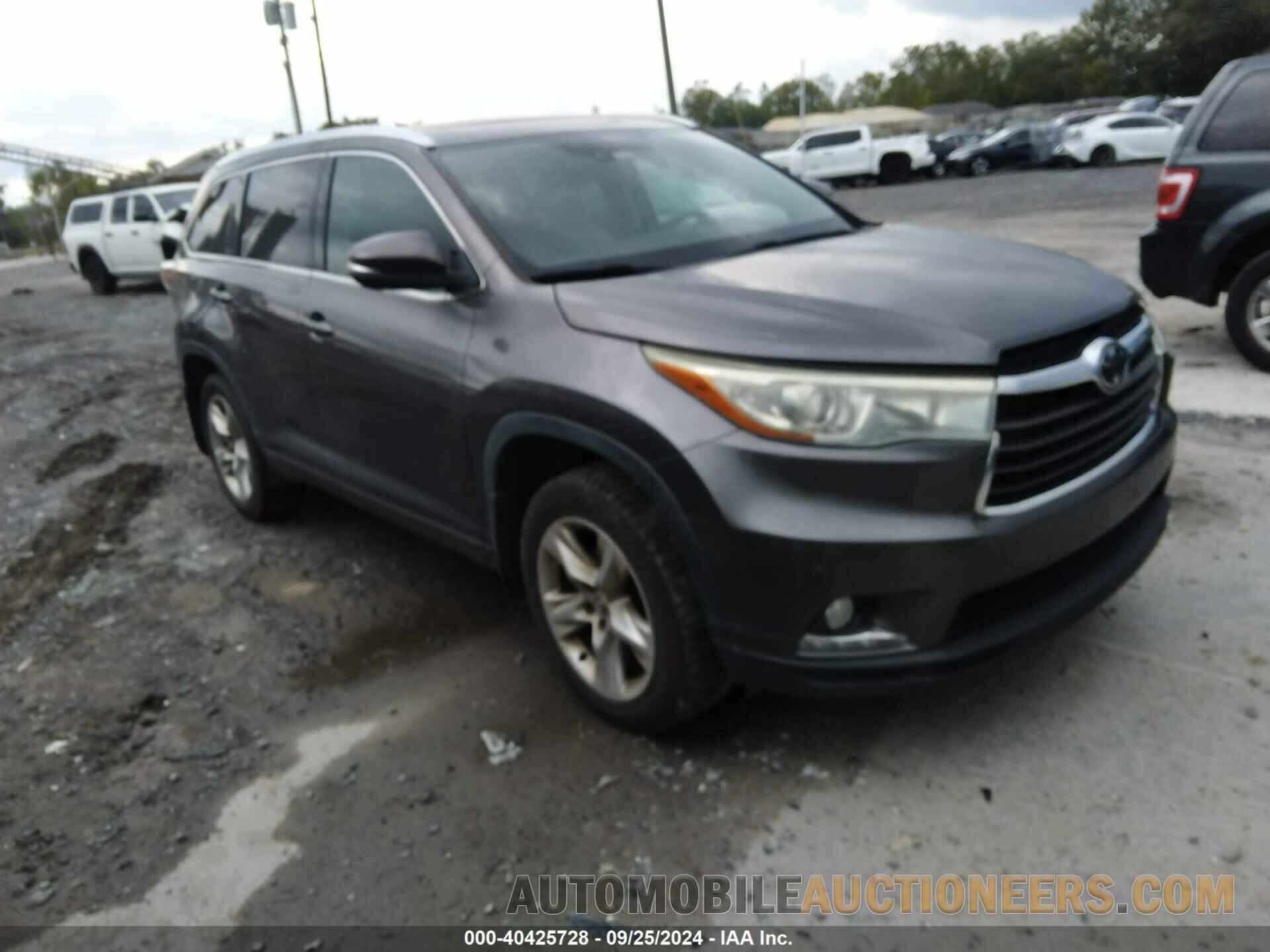 5TDDKRFHXGS232156 TOYOTA HIGHLANDER 2016