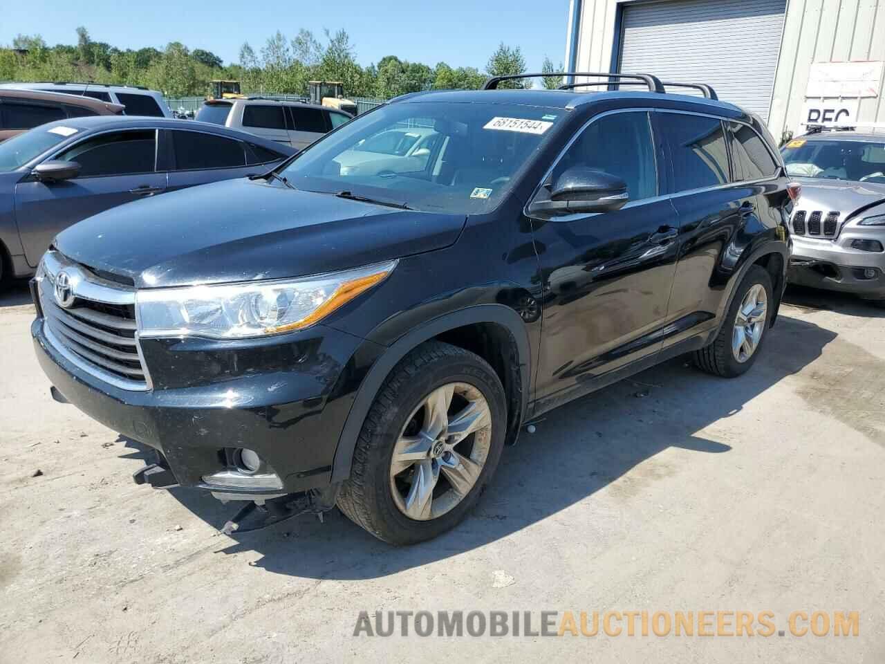 5TDDKRFHXGS237695 TOYOTA HIGHLANDER 2016