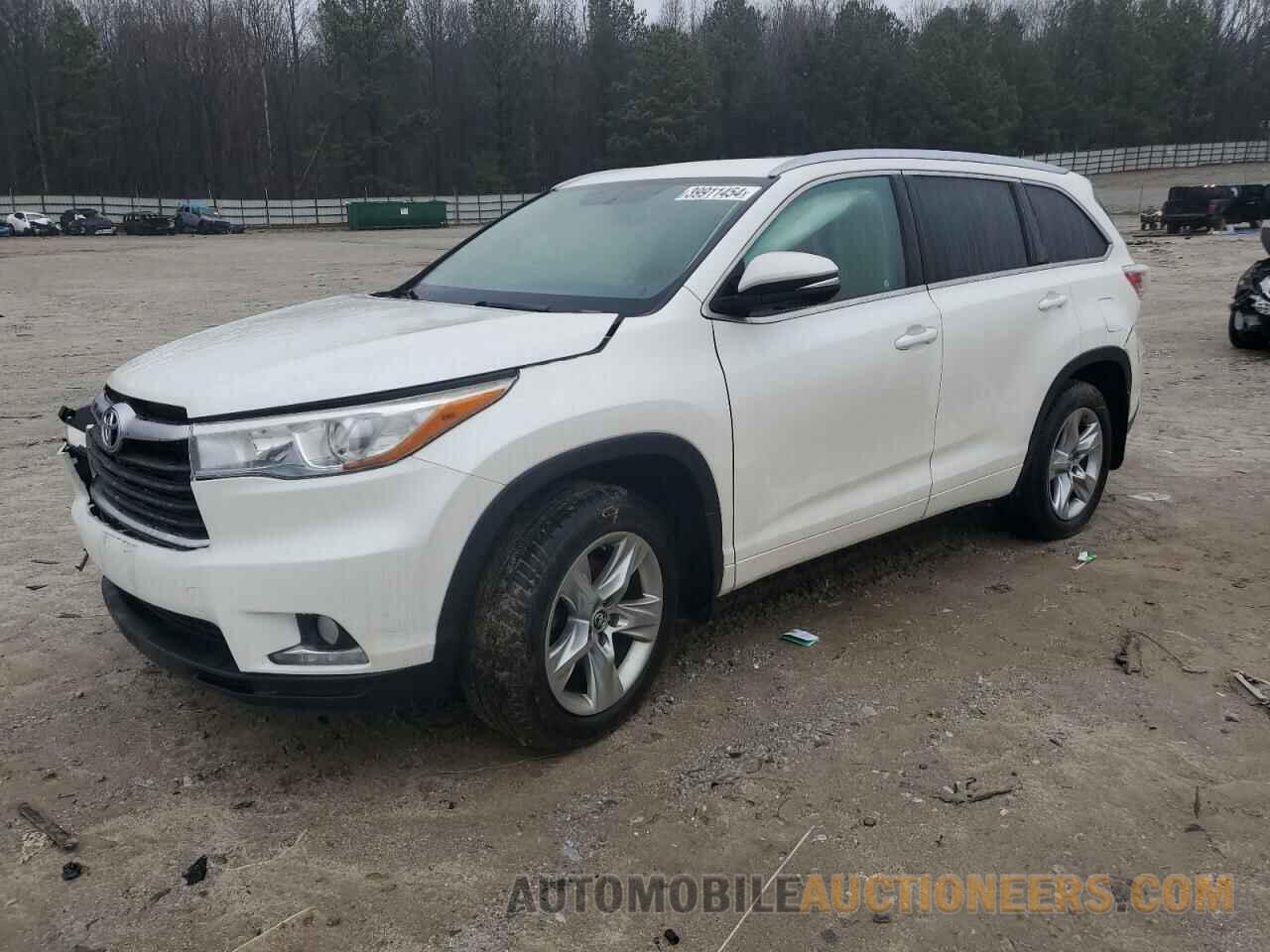 5TDDKRFHXGS245795 TOYOTA HIGHLANDER 2016