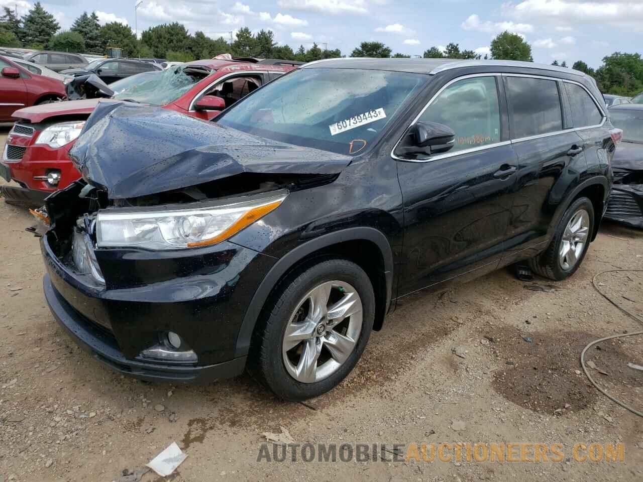 5TDDKRFHXGS248454 TOYOTA HIGHLANDER 2016