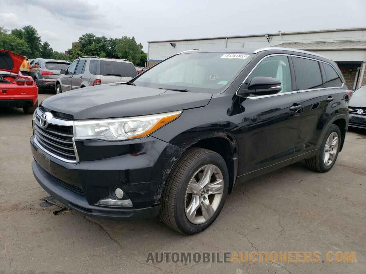 5TDDKRFHXGS255257 TOYOTA HIGHLANDER 2016