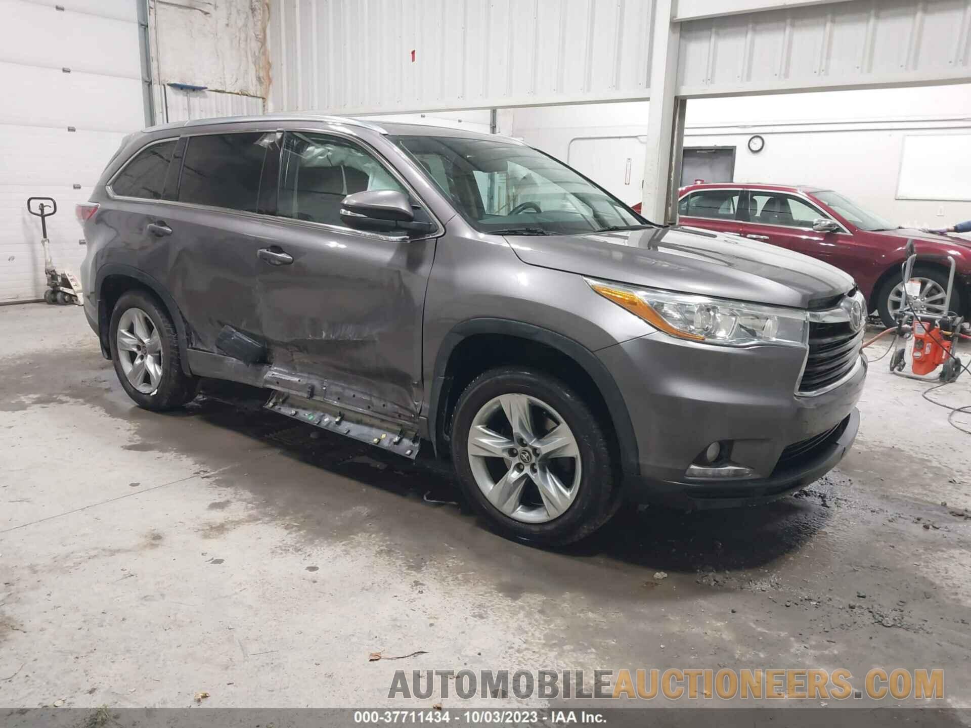 5TDDKRFHXGS270907 TOYOTA HIGHLANDER 2016