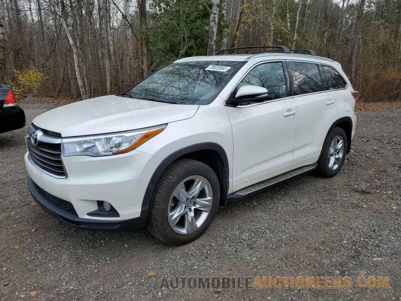 5TDDKRFHXGS276674 TOYOTA HIGHLANDER 2016