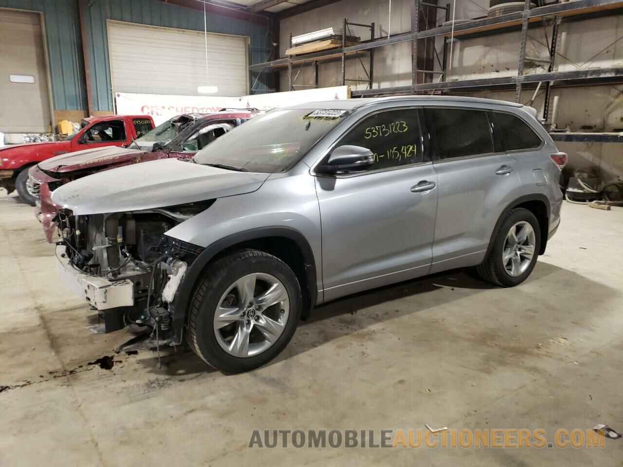 5TDDKRFHXGS281065 TOYOTA HIGHLANDER 2016