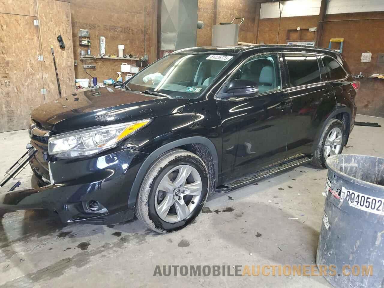 5TDDKRFHXGS296147 TOYOTA HIGHLANDER 2016