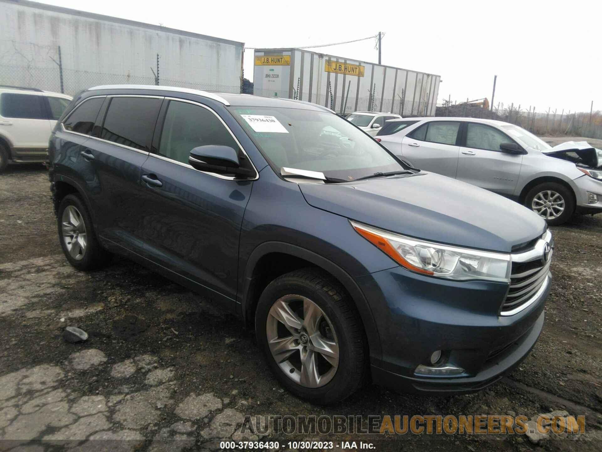 5TDDKRFHXGS297735 TOYOTA HIGHLANDER 2016