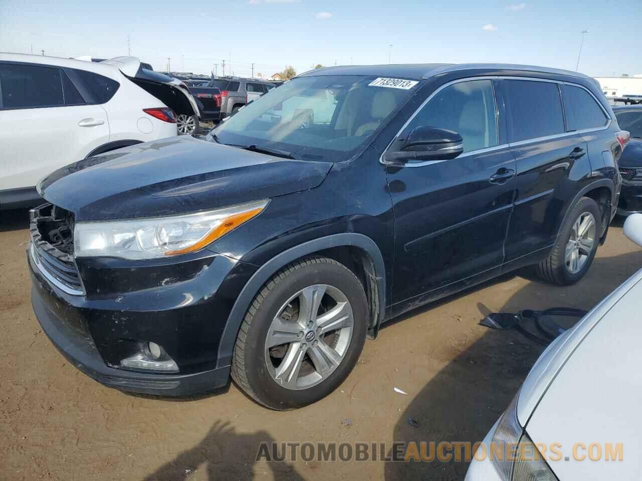 5TDDKRFHXGS297847 TOYOTA HIGHLANDER 2016