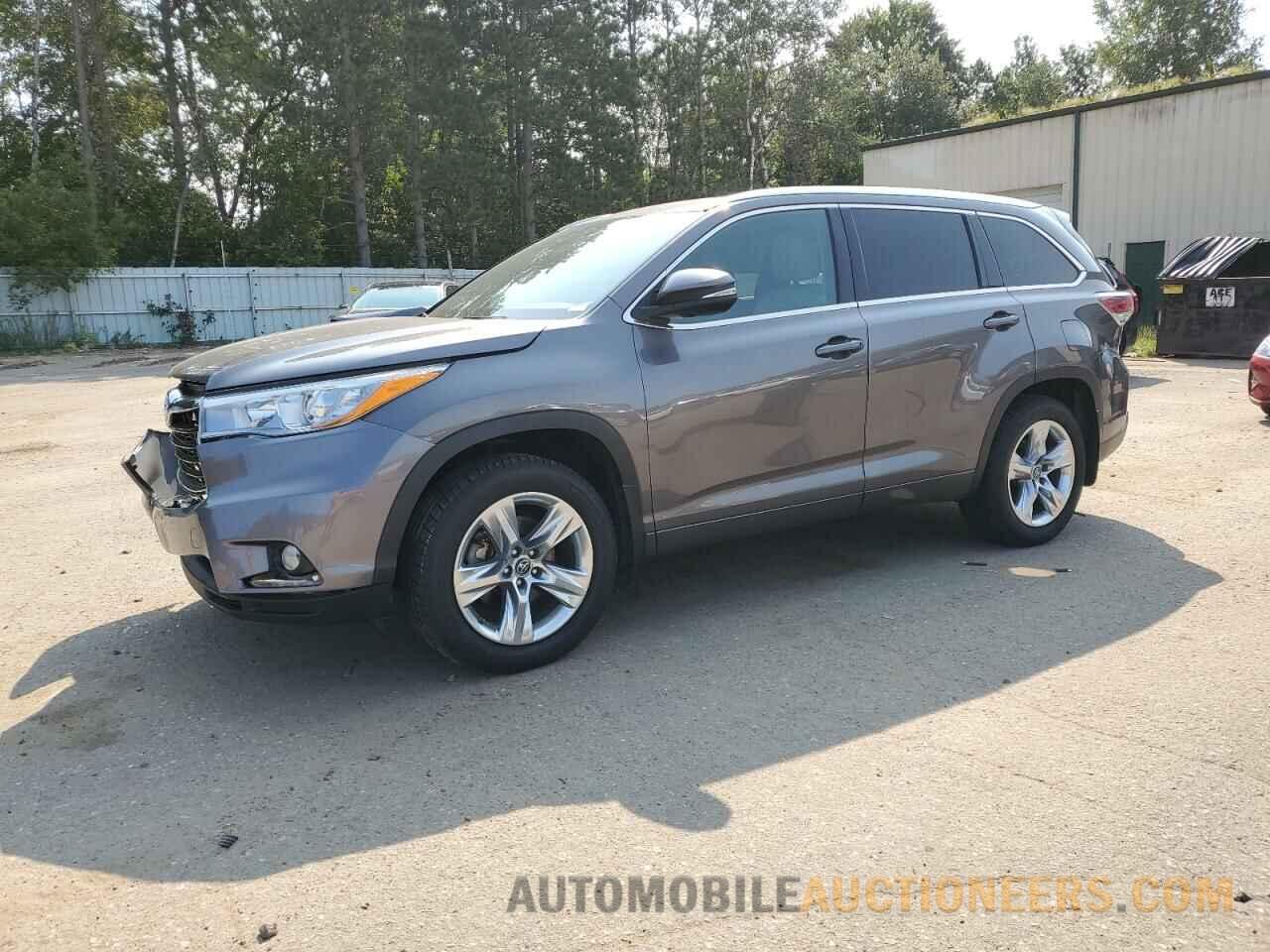 5TDDKRFHXGS320754 TOYOTA HIGHLANDER 2016