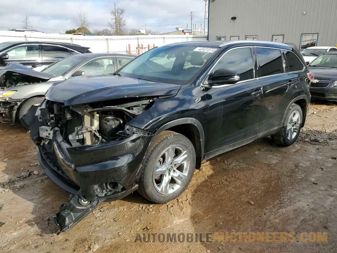 5TDDKRFHXGS328451 TOYOTA HIGHLANDER 2016