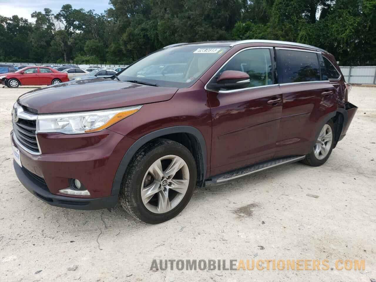 5TDDKRFHXGS347761 TOYOTA HIGHLANDER 2016