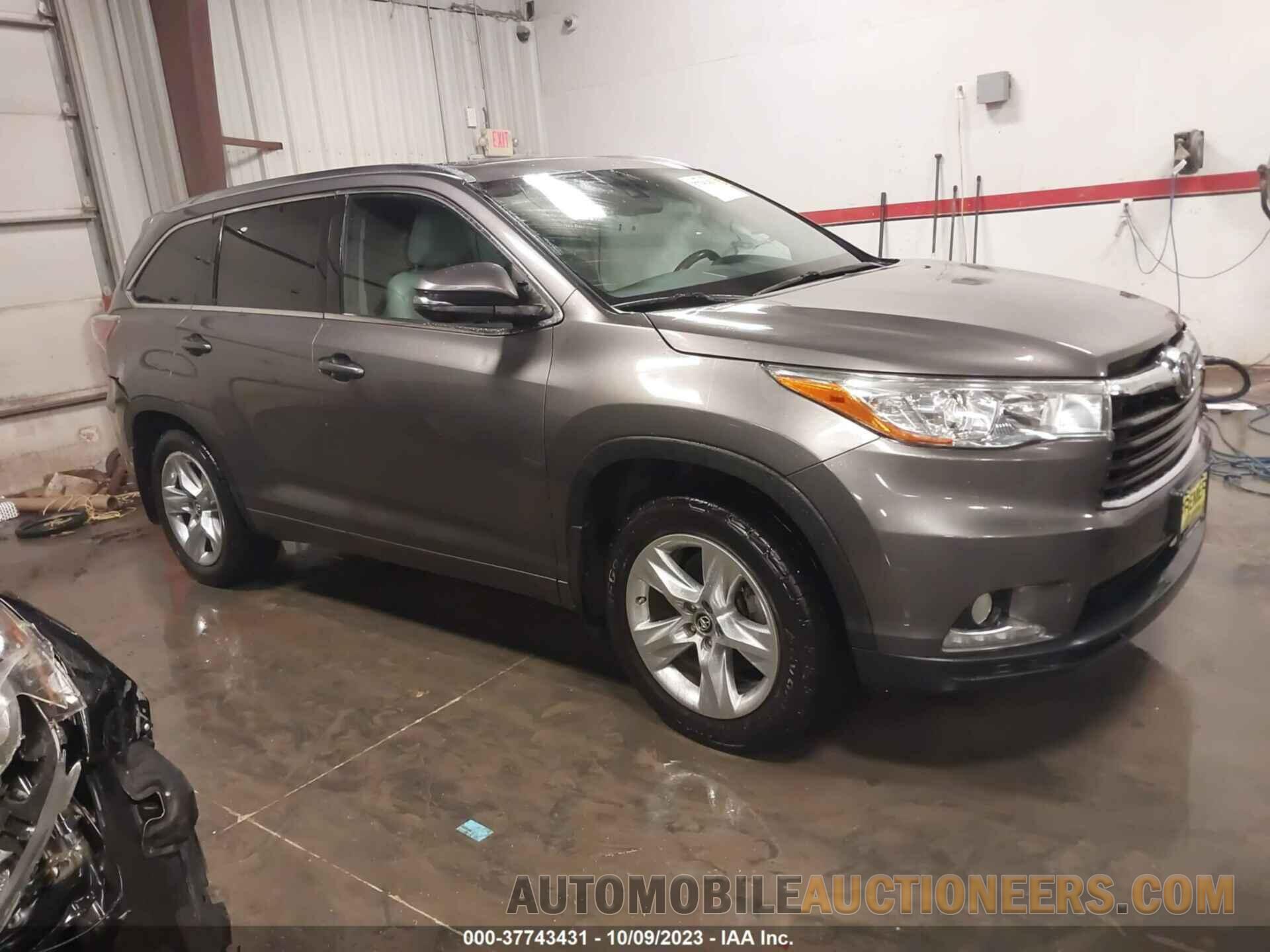 5TDDKRFHXGS356170 TOYOTA HIGHLANDER 2016