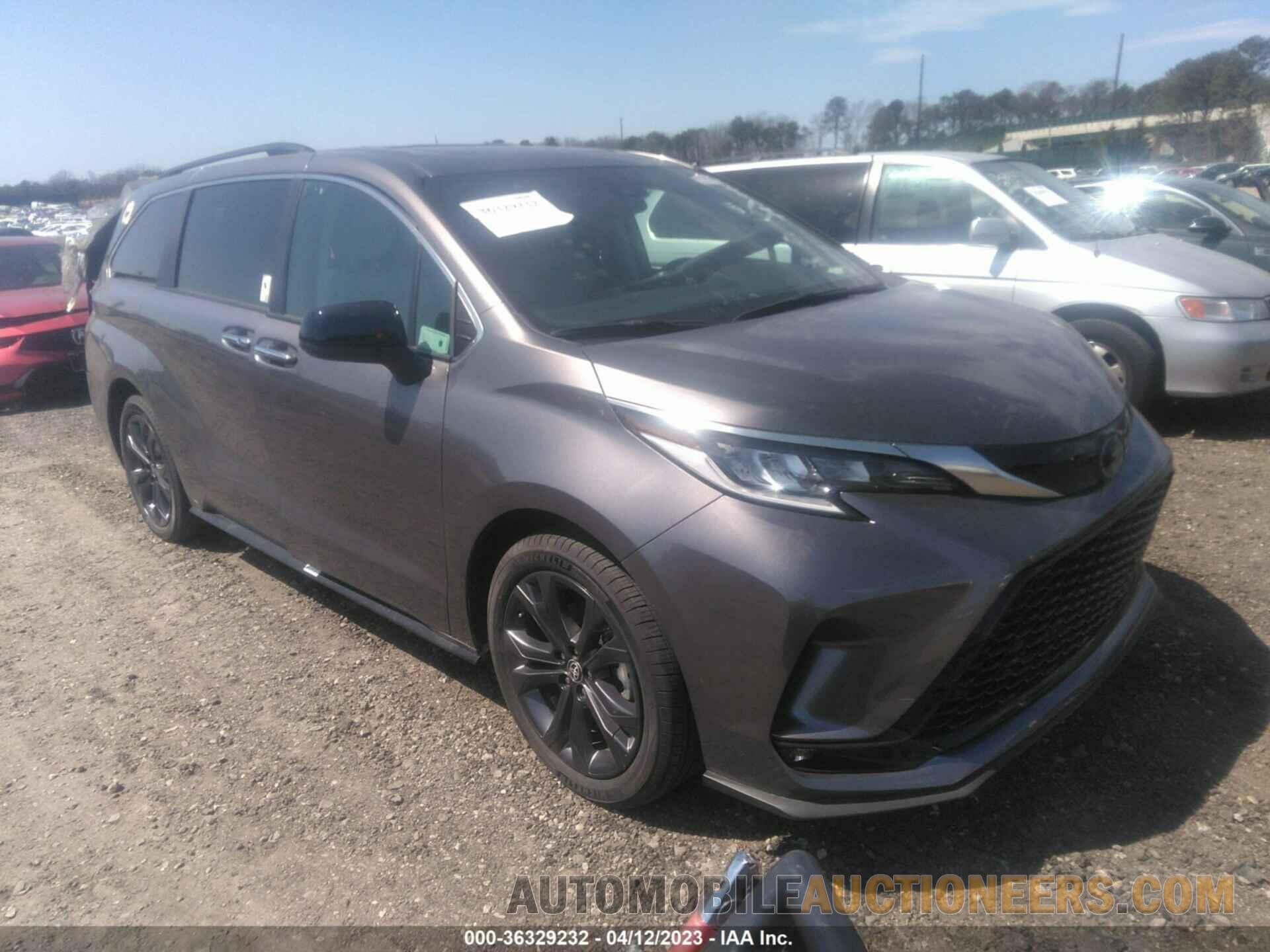 5TDDRKEC2NS086356 TOYOTA SIENNA 2022