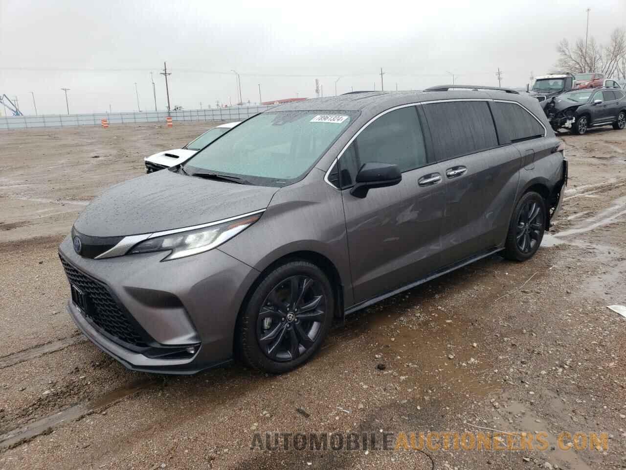 5TDDRKEC2NS125818 TOYOTA SIENNA 2022