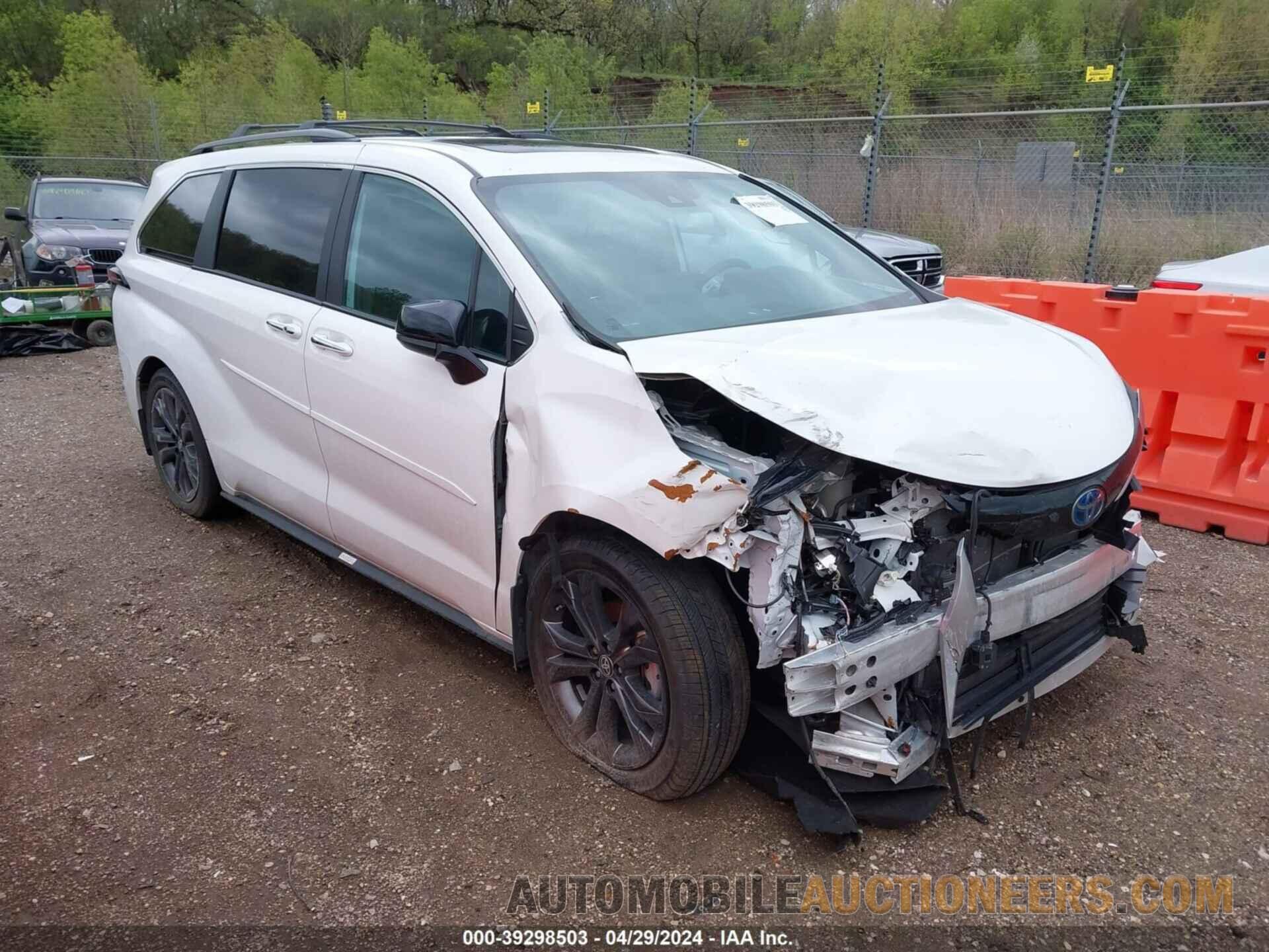 5TDDRKEC2PS153024 TOYOTA SIENNA 2023