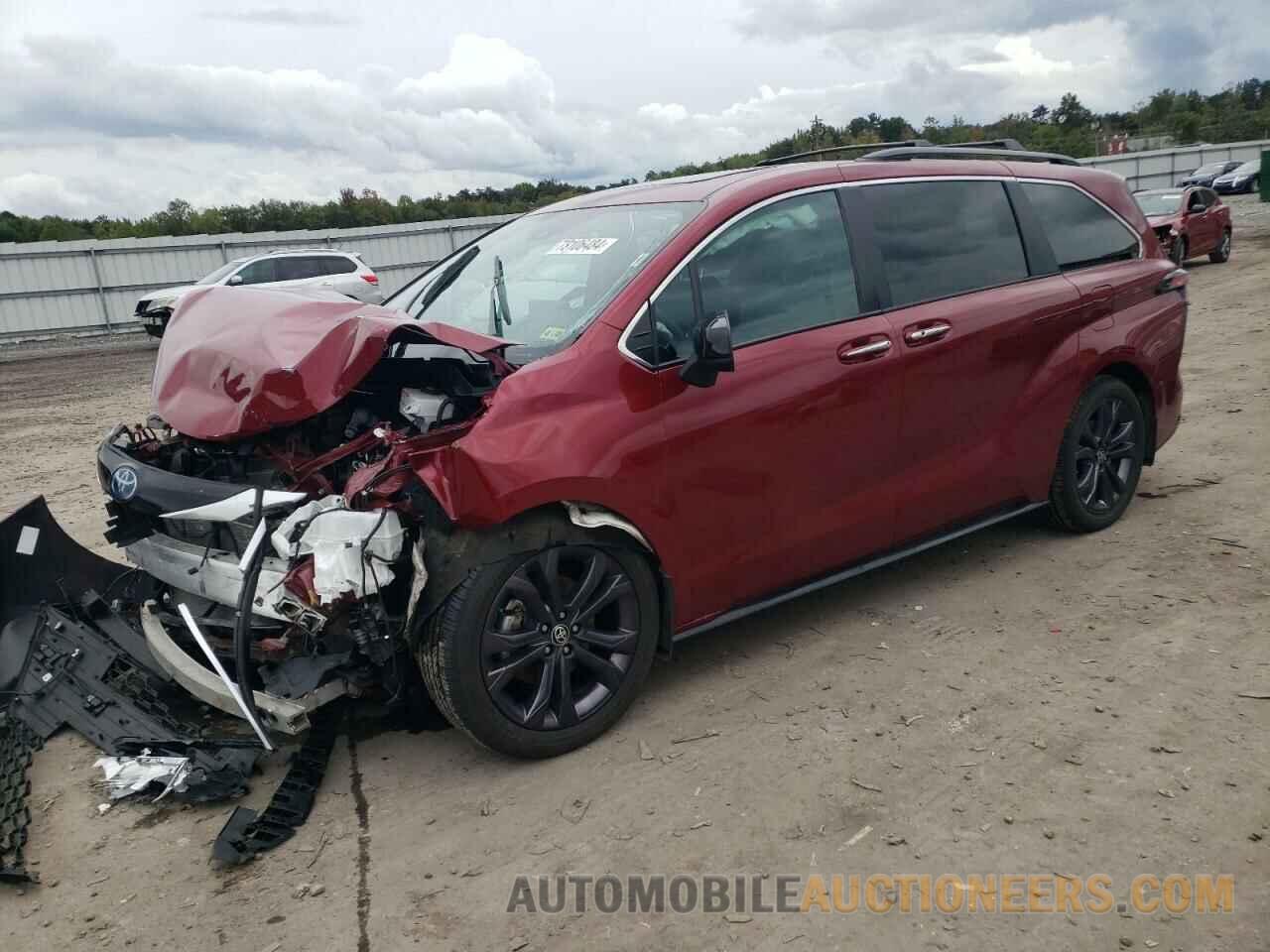 5TDDRKEC3NS077956 TOYOTA SIENNA 2022