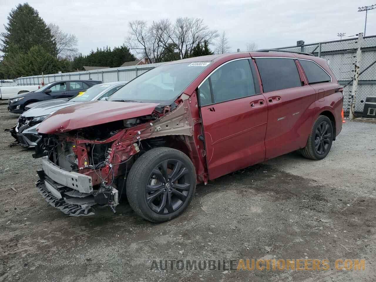 5TDDRKEC4PS159505 TOYOTA SIENNA 2023